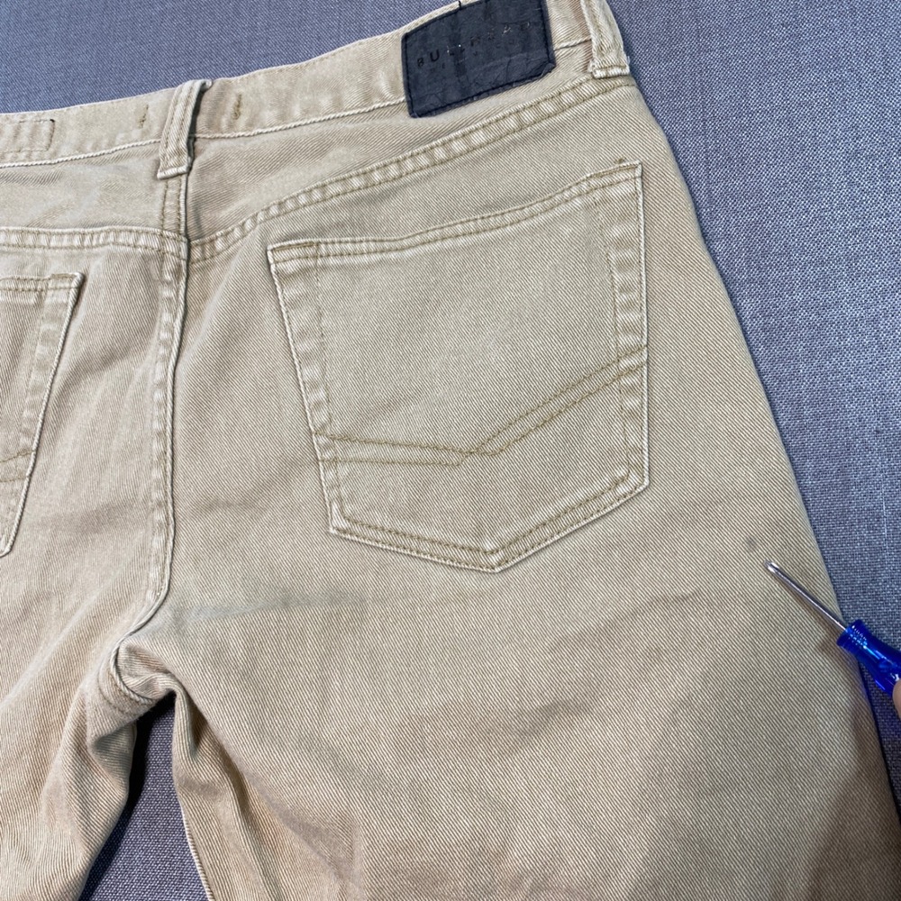 Bullhead Denim Co Mens Slim Fit Jeans‎ Tan Khaki Size 32x30 Casual Pants (flaw) - Picture 12 of 12